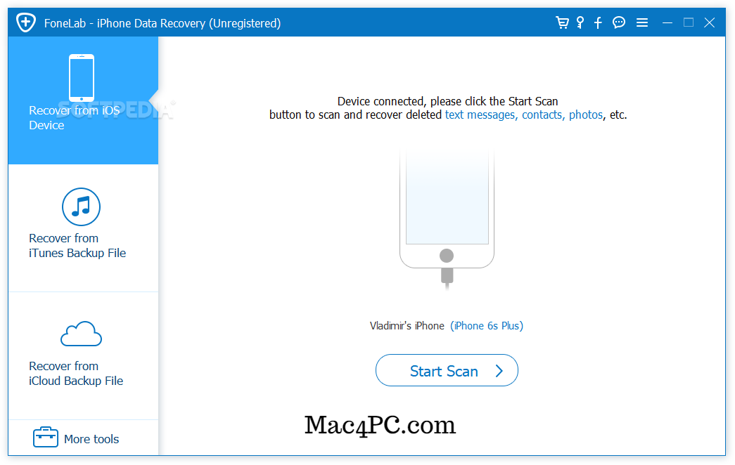 Aiseesoft FoneLab 10.3.32 macOS With iPhone Data Recovery [32 & 64Bit]