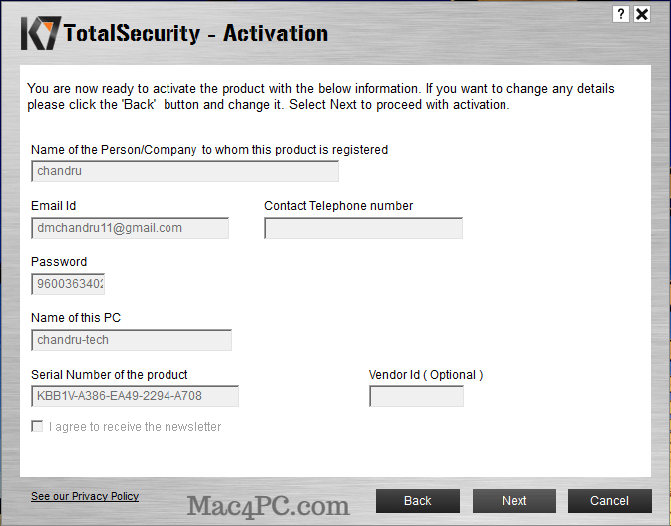 K7 Total Security 16.0.0963 Crack With Activation Key Latest Version 2022