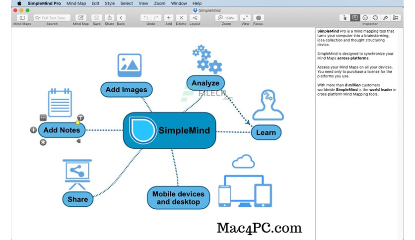 SimpleMind Pro 1.31.0 Build 6112 For Mac Free Download For iPhone, iPad (2022)