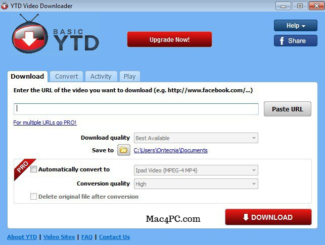 YTD Video Downloader Pro 7.9.19 Crack For macOS + Serial Key Download