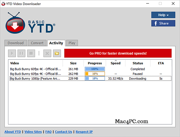 YTD Video Downloader Pro 7.32.2 Crack For macOS + Serial Key Download