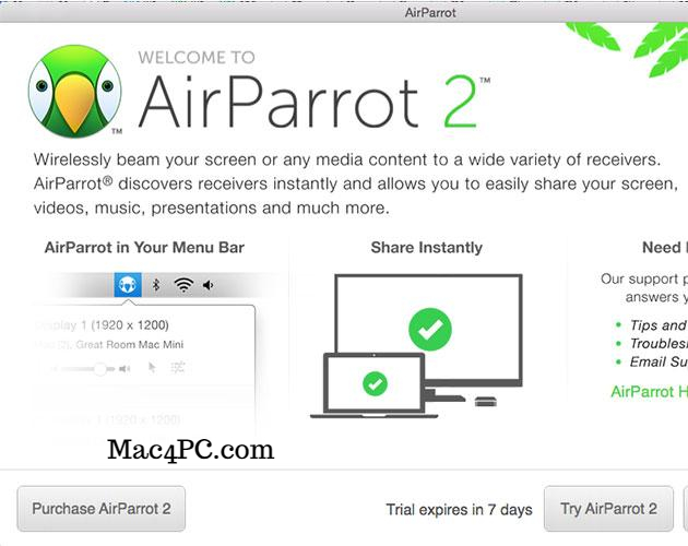 AirParrot 3.1.6 Cracked For Mac With Serial Key Full Free Download 2022