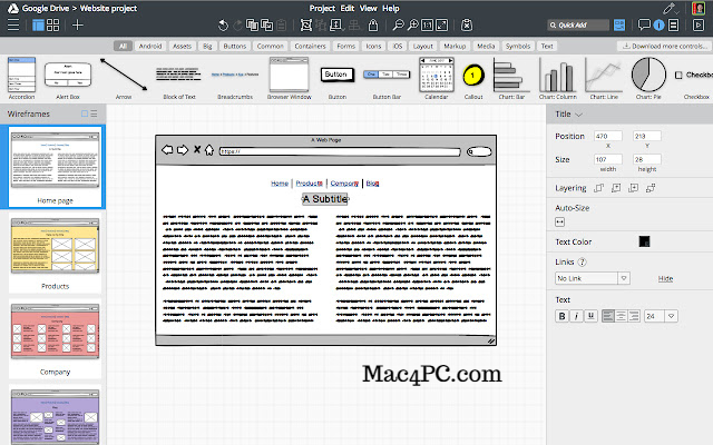 Balsamiq Mockups 4.4.2 Cracked For Mac Serial Key (Free Download)