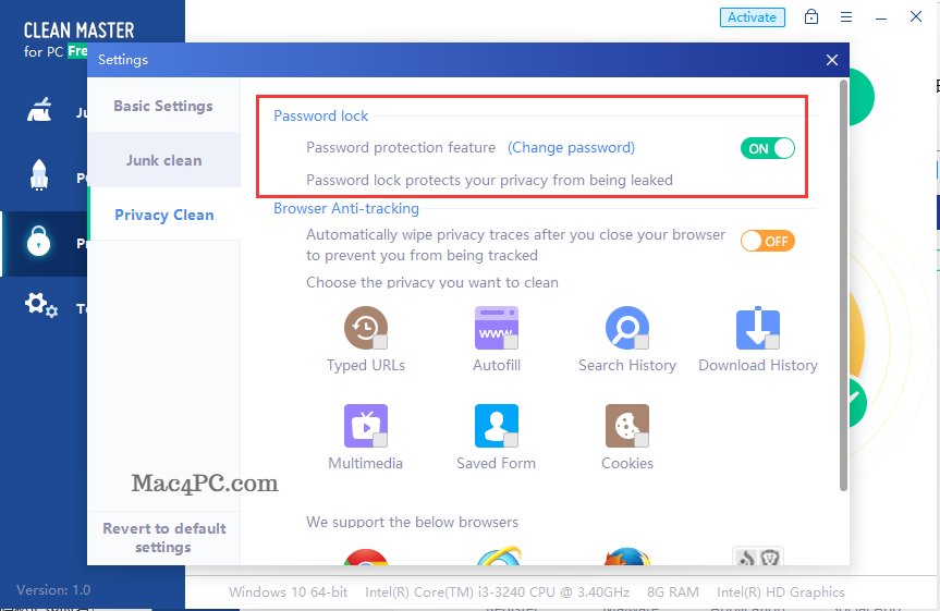 Clean Master Pro 6.0 Cracked For Mac With License Key Full Version Free Download