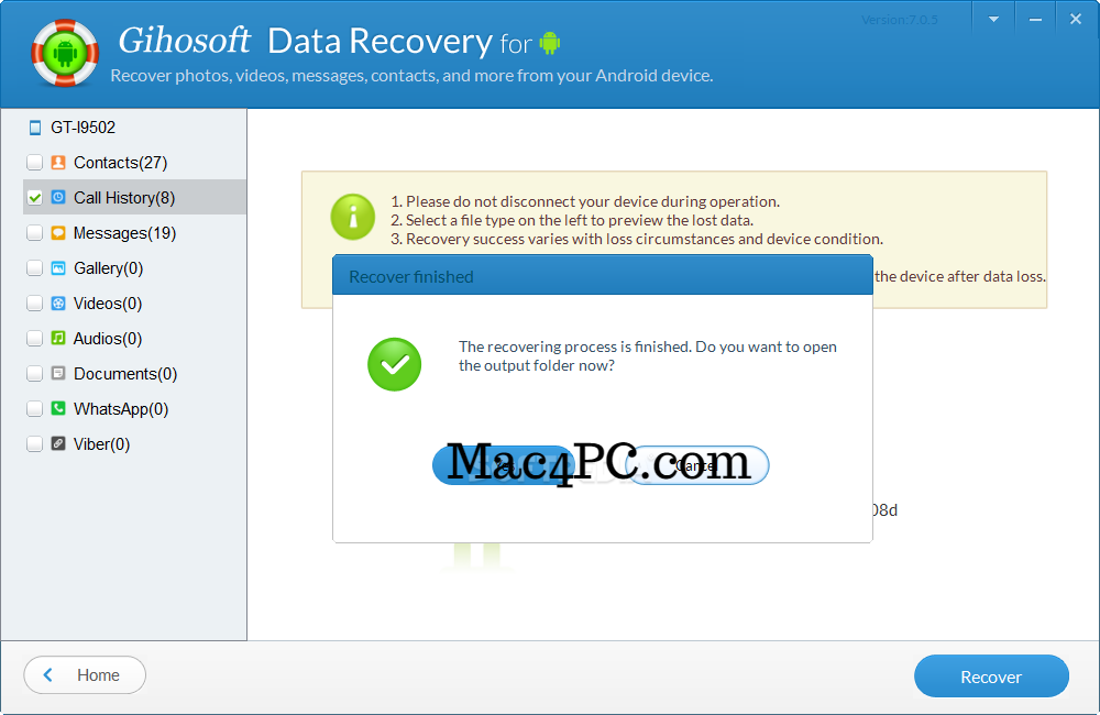 Gihosoft iPhone Data Recovery 4.2.8 Cracked For Mac Plus Serial Key Download