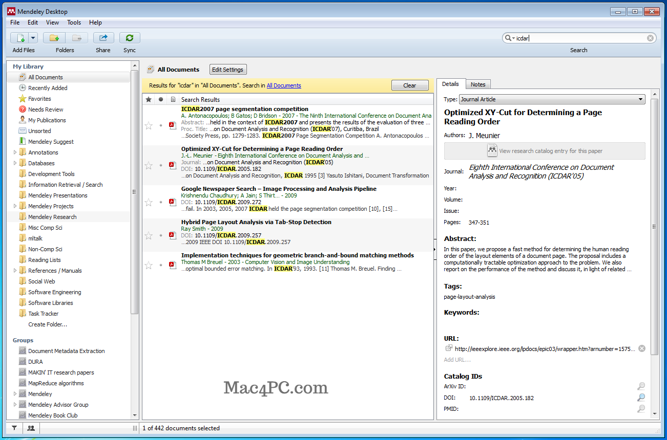 Mendeley 1.19.8 Cracked For Mac With License Key Download (Win/Mac)