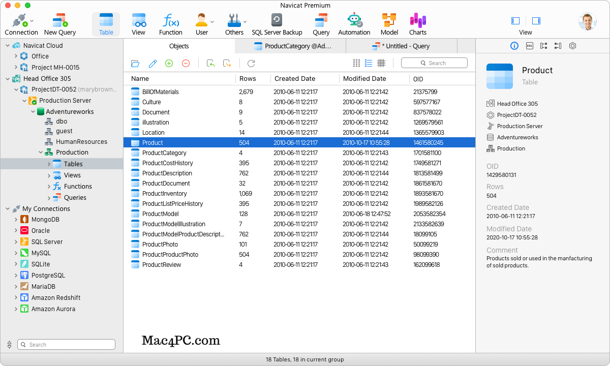 Navicat Premium 16.0.14 macOS With Crack Registration Key Download 2022