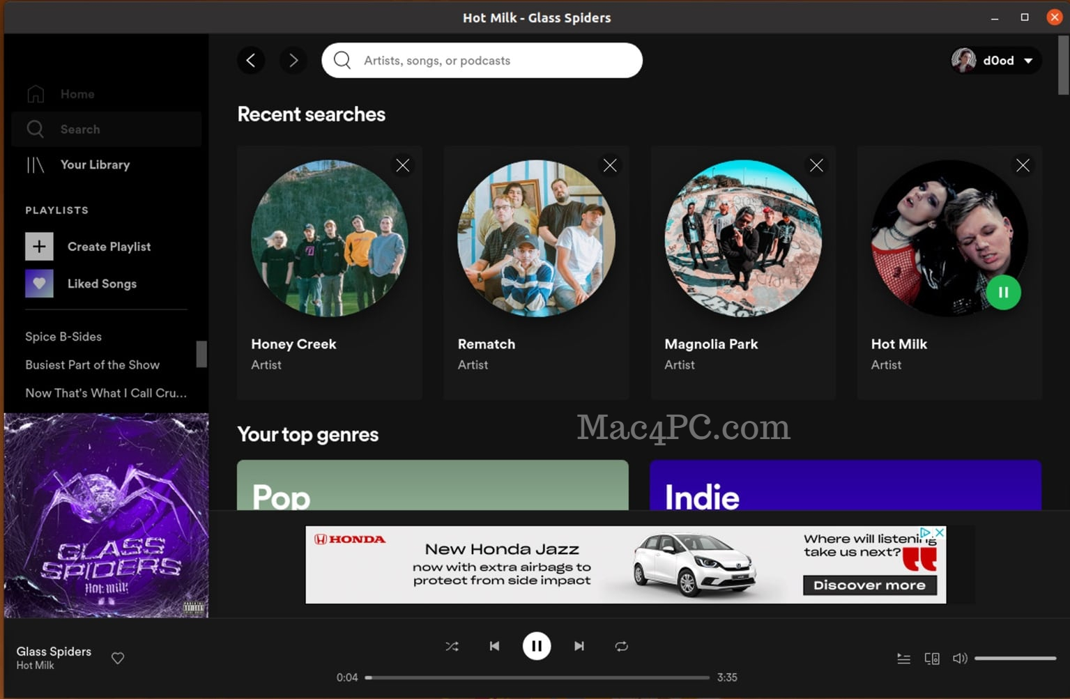 Spotify Premium MOD APK 8.7.36.923 Crack Download For MacOS Version (2022)