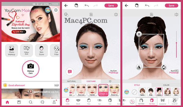 YouCam Makeup Pro 5.97.1 Cracked For Mac With MOD APK Free Download