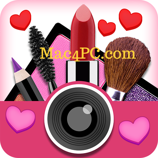 YouCam Makeup Pro 5.89.1 Cracked For Mac With MOD APK Free Download