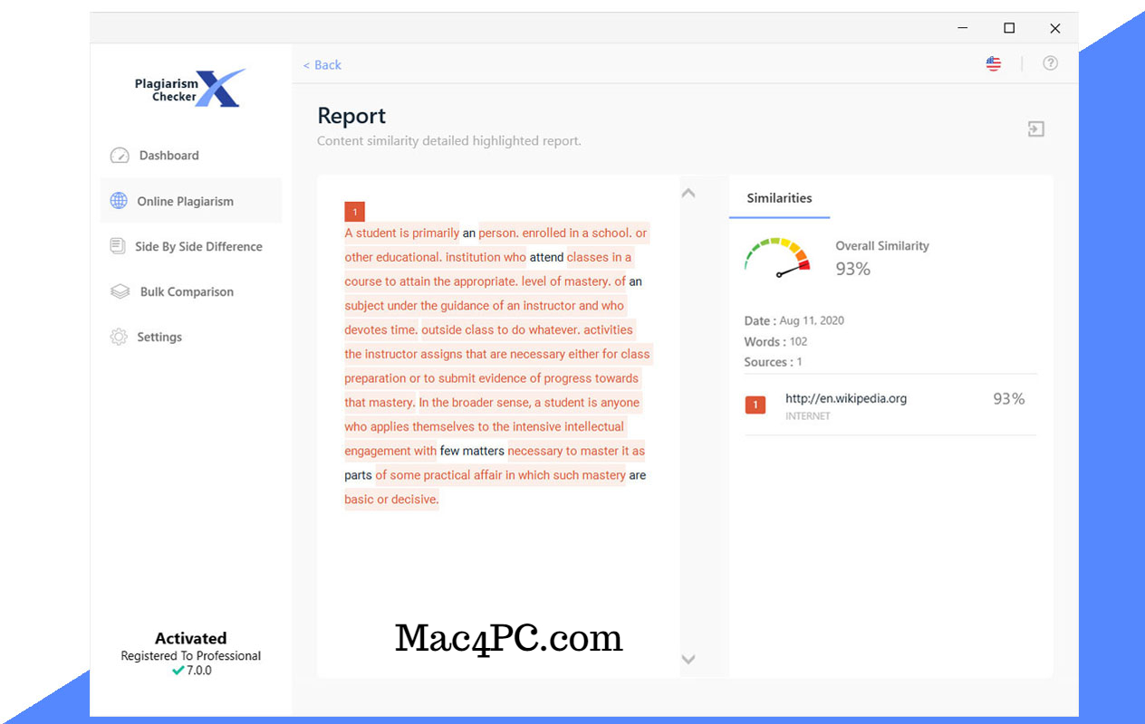 Plagiarism Checker X 8.0.6 Crack With Activation Key (Latest Version) 2022