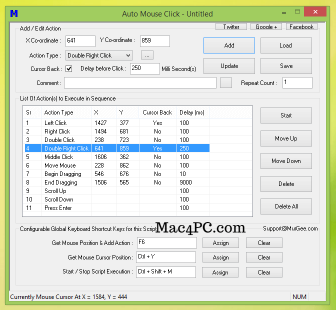 Murgee Auto Clicker 19.3.1 Crack + Registration Key Latest Version 2023