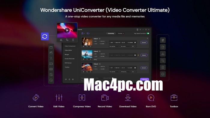Wondershare UniConverter 13.6.3.2 Crack + With Keygen Free License Key (2023)